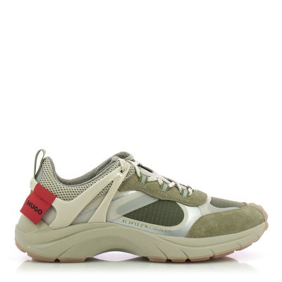 Мъжки Сникърс HUGO - 50541703 GO2 MERP OPEN GREEN