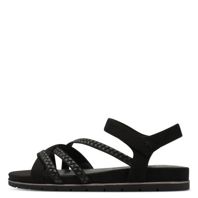 Дамски Равни Сандали  TAMARIS - 1-28152-44-001 BLACK