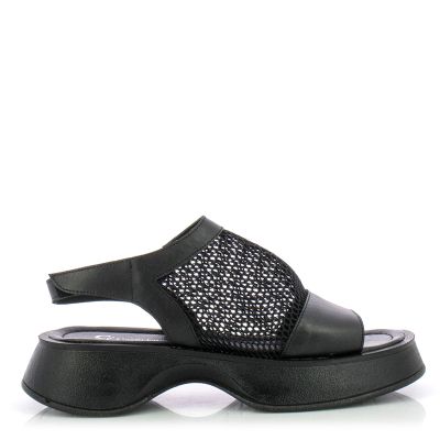 Дамски Сандали На Платформа CARLO FABIANI-447-1003 BLACK