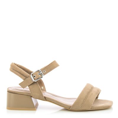 Дамски Сандали На Ток  BETSY - 927037/09-05E  DARK BEIGE