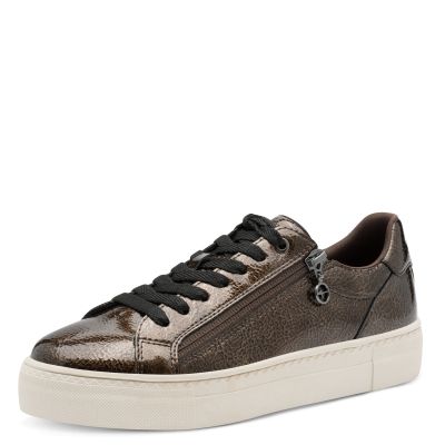 Woman`s Sneakers TAMARIS-1-23313-41-987 BRONCE PATENT