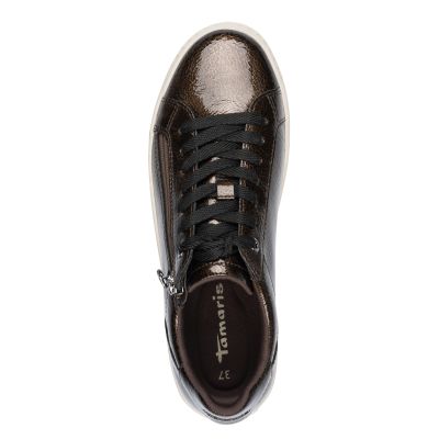 Woman`s Sneakers TAMARIS-1-23313-41-987 BRONCE PATENT
