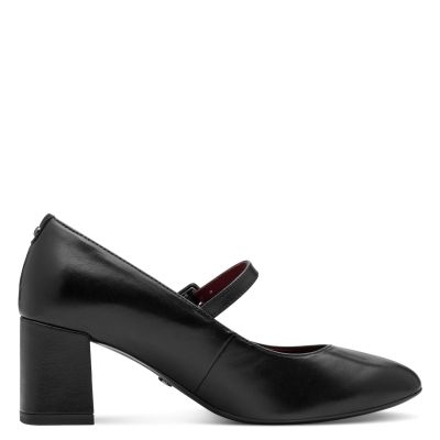 Токчета TAMARIS-1-22460-45-003 BLACK LEATHER