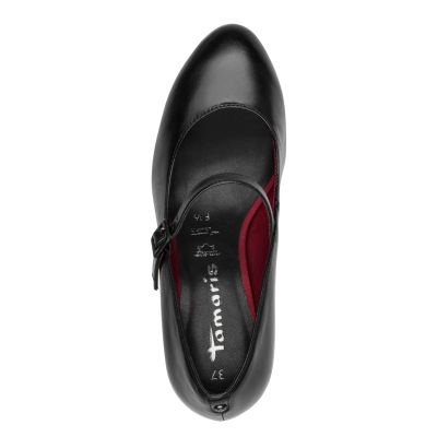 Токчета TAMARIS-1-22460-45-003 BLACK LEATHER