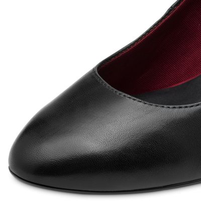 Токчета TAMARIS-1-22460-45-003 BLACK LEATHER