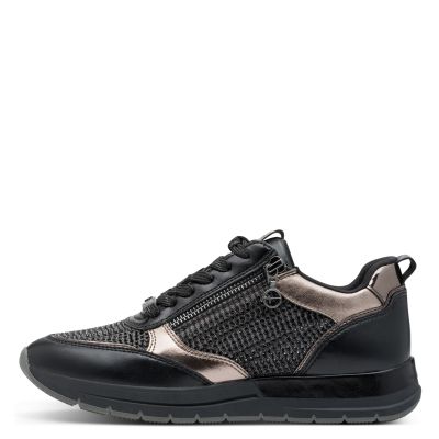 Дамски Сникърс TAMARIS - 1-23832-44-043 BLACK GLAM