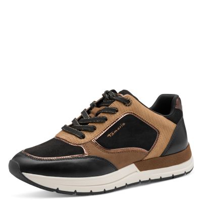 Woman`s Sneakers TAMARIS-1-23768-45-098 BLACK COMB