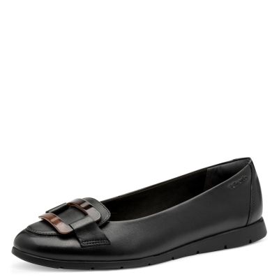 Балерини  TAMARIS - 1-22170-45-003 BLACK LEATHER