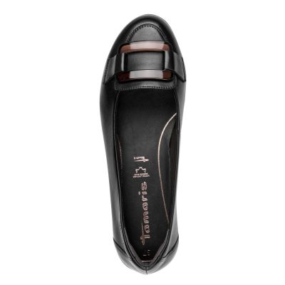 Балерини  TAMARIS - 1-22170-45-003 BLACK LEATHER