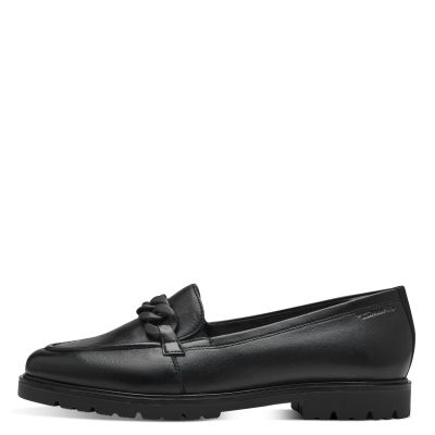 Дамски Лоуфър TAMARIS-1-24201-41-003 BLACK LEATHER