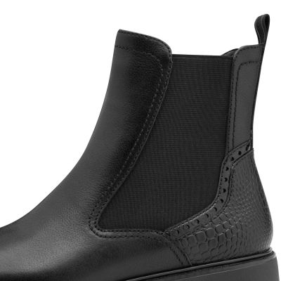 Дамски Равни Боти TAMARIS-1-25466-45-003 BLACK LEATHER