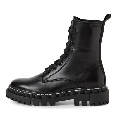 Дамски Кубинки TAMARIS - 1-25276-41-003 BLACK LEATHER