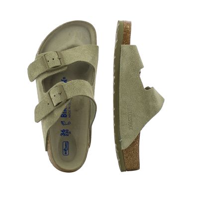 Дамски Чехли Комфорт BIRKENSTOCK - 1019045 ARIZONA FADED KHAKI