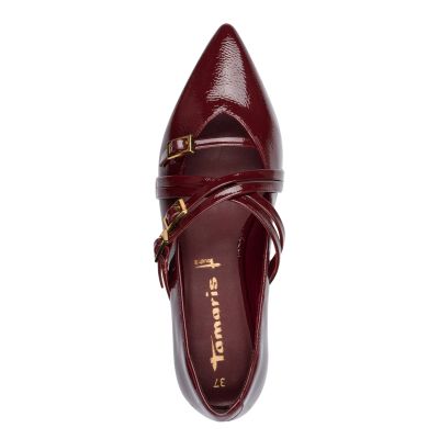 Балерини  TAMARIS - 1-22160-45-568 MERLOT PATENT