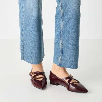 Балерини  TAMARIS - 1-22160-45-568 MERLOT PATENT