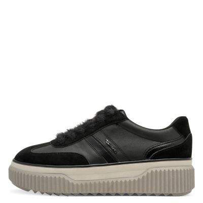Дамски Сникърс TAMARIS - 1-23753-45-003 BLACK LEATHER
