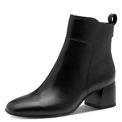 Дамски Боти На Ток TAMARIS - 1-25323-45-003 BLACK LEATHER