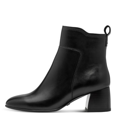 Дамски Боти На Ток TAMARIS - 1-25323-45-003 BLACK LEATHER