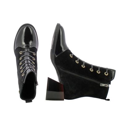 Дамски Боти На Ток CARLO FABIANI - 26103057 BLACK