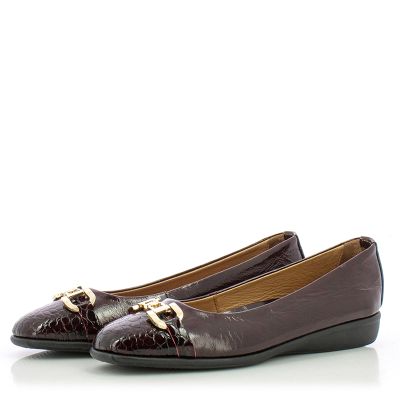 Балерини  VERONELLA - 26142208 DK.BORDO/BORDO