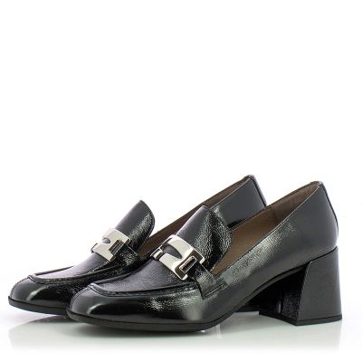 Heels WONDERS-H-6603 AURA LACK NEGRO
