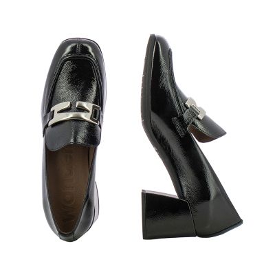 Heels WONDERS-H-6603 AURA LACK NEGRO