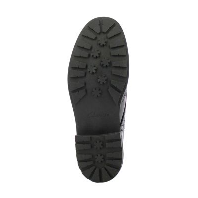 Дамски Ежедневни CLARKS - 26183171 ORINOCO3 DERBY BLACK PAT