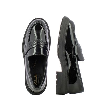 Дамски Лоуфър CLARKS - 26183173 ORINOCO3 EDGE BLACK PAT