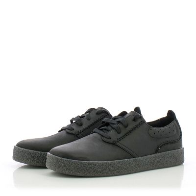 Мъжки Сникърс CLARKS - 26179705 STREETHILLLACE BLACK LEATHER