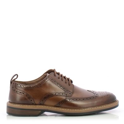 Мъжки Ежедневни CLARKS - 26178428 ALDWIN LIMIT MID TAN LEA
