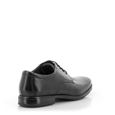 Мъжки Офис Обувки CLARKS - 26161285 HOWARD WALK BLACK LEATHER