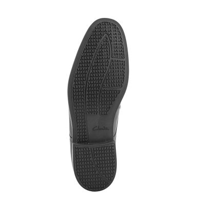 Мъжки Офис Обувки CLARKS - 26161285 HOWARD WALK BLACK LEATHER