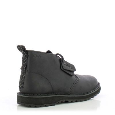 Мъжки Сникърс CLARKS - 26179716 SOLSBURY DB BLACK LEATHER