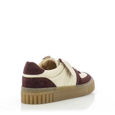 Дамски Сникърс CLARKS-26185508 MAYHILL LACE BURGUNDY COMBI