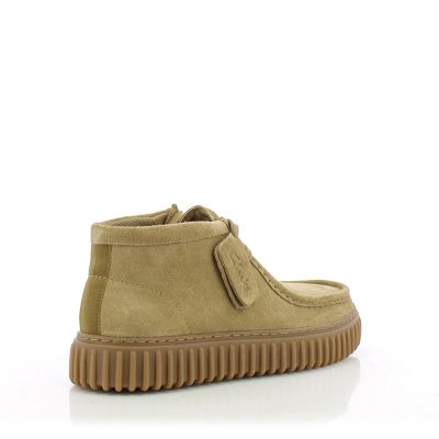 Мъжки Ежедневни Боти CLARKS - 26173663 TORHILL HI DARK SAND SUEDE
