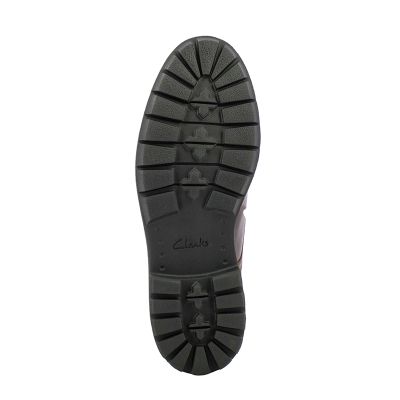 Мъжки Ежедневни CLARKS - 26173436 BATCOMBE TIE DARK TAN LEA