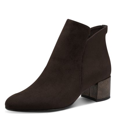 Дамски Боти На Ток TAMARIS - 1-25354-43-303 MOCCA COMB