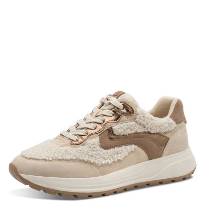 Дамски Сникърс TAMARIS - 1-23795-45-401 BEIGE SUEDE
