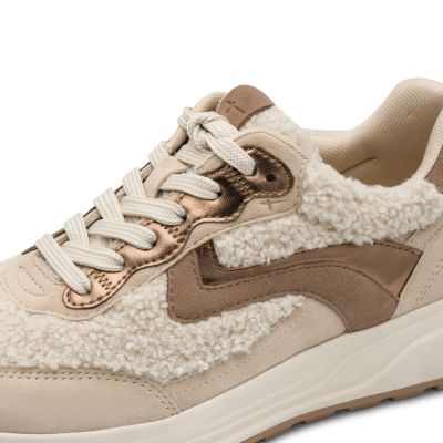Дамски Сникърс TAMARIS - 1-23795-45-401 BEIGE SUEDE