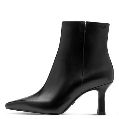 Дамски Боти На Ток TAMARIS-1-25358-45-003 BLACK LEATHER