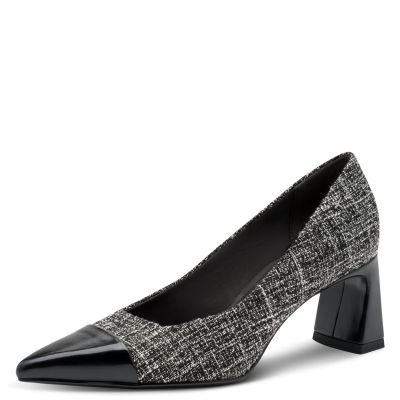 Токчета TAMARIS - 1-22466-45-009 BLACK/WHITE