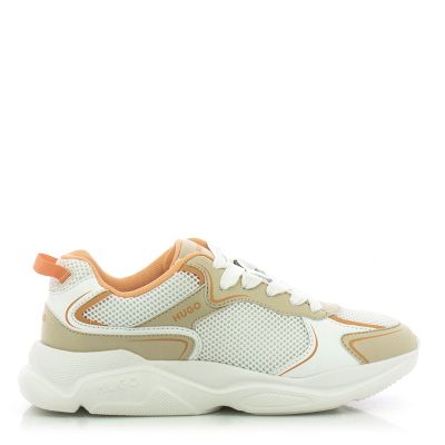 Дамски Сникърс HUGO - 50541578 LEON RUNN MEPU OPEN WHITE
