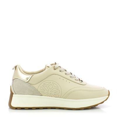 Womwn`s Sneakers GEOX-D56MDA D AMABEL PAPYRUS/LT SAND