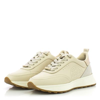 Womwn`s Sneakers GEOX-D56MDA D AMABEL PAPYRUS/LT SAND