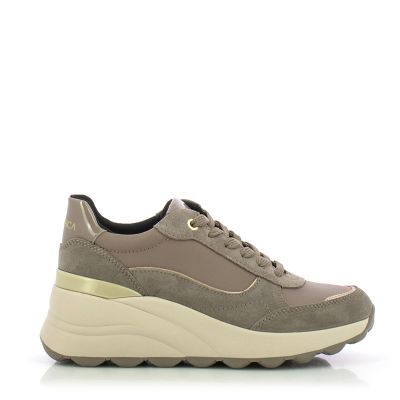 Дамски Сникърс GEOX - D45WAA D SPHERICA TAUPE