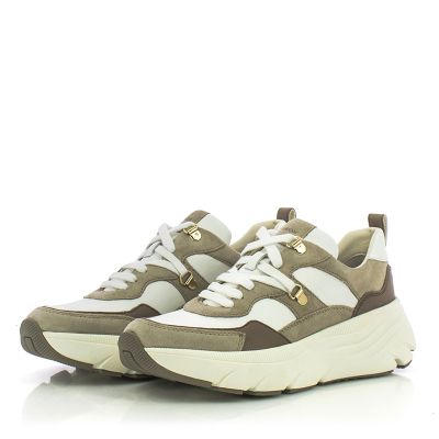 Дамски Сникърс GEOX - D36UFE D DIAMANTA WHITE/SAND