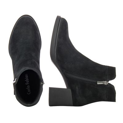 Дамски боти на ток CARLO FABIANI - 22164  black