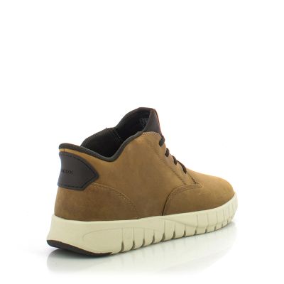 Мъжки Ежедневни Боти GEOX - U56MAB U FLEXTRIDE PLUS LIGHT BROWN