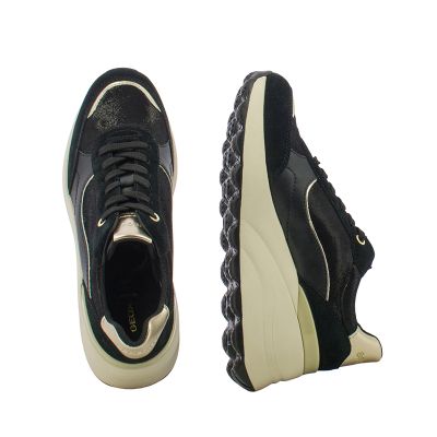 Womwn`s Sneakers GEOX-D45WAA D SPHERICA BLACK