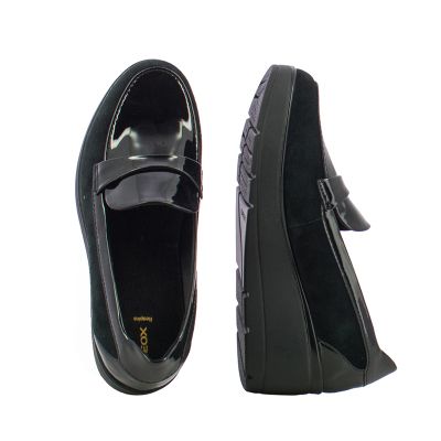 Дамски Обувки На Платформа GEOX-D46RAB D ILDE BLACK